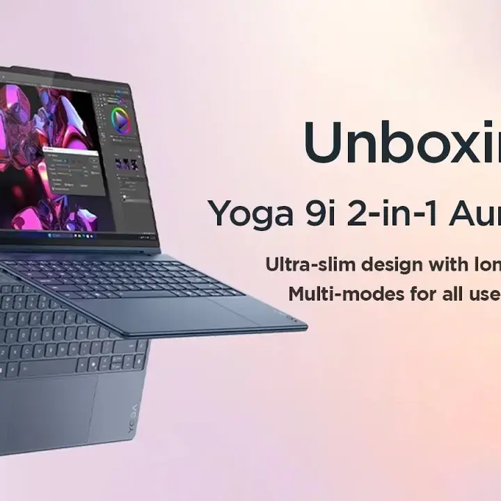 Lenovo Yoga 9i 2-in-1 Aura Edition: Laptop Canggih dengan Segudang Fitur Premium