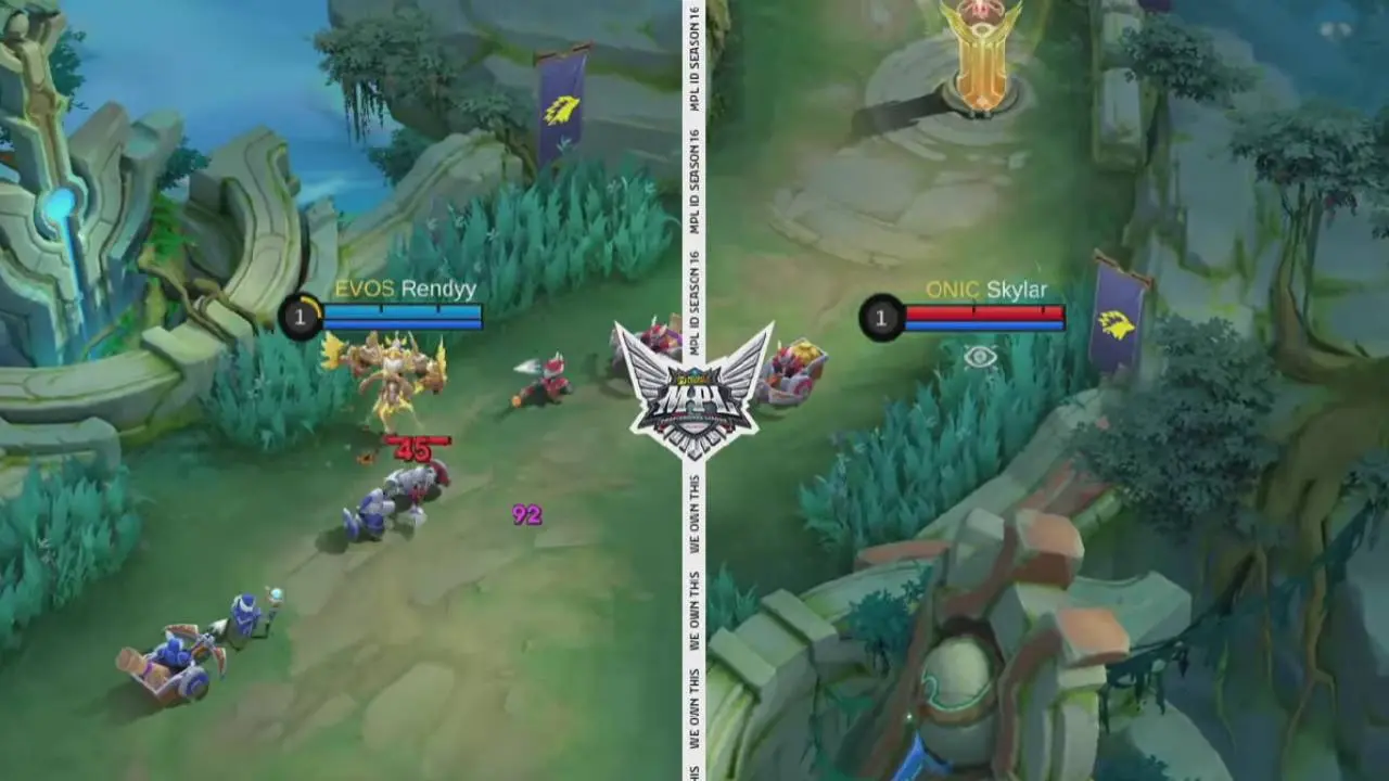 Onic Vs Evos