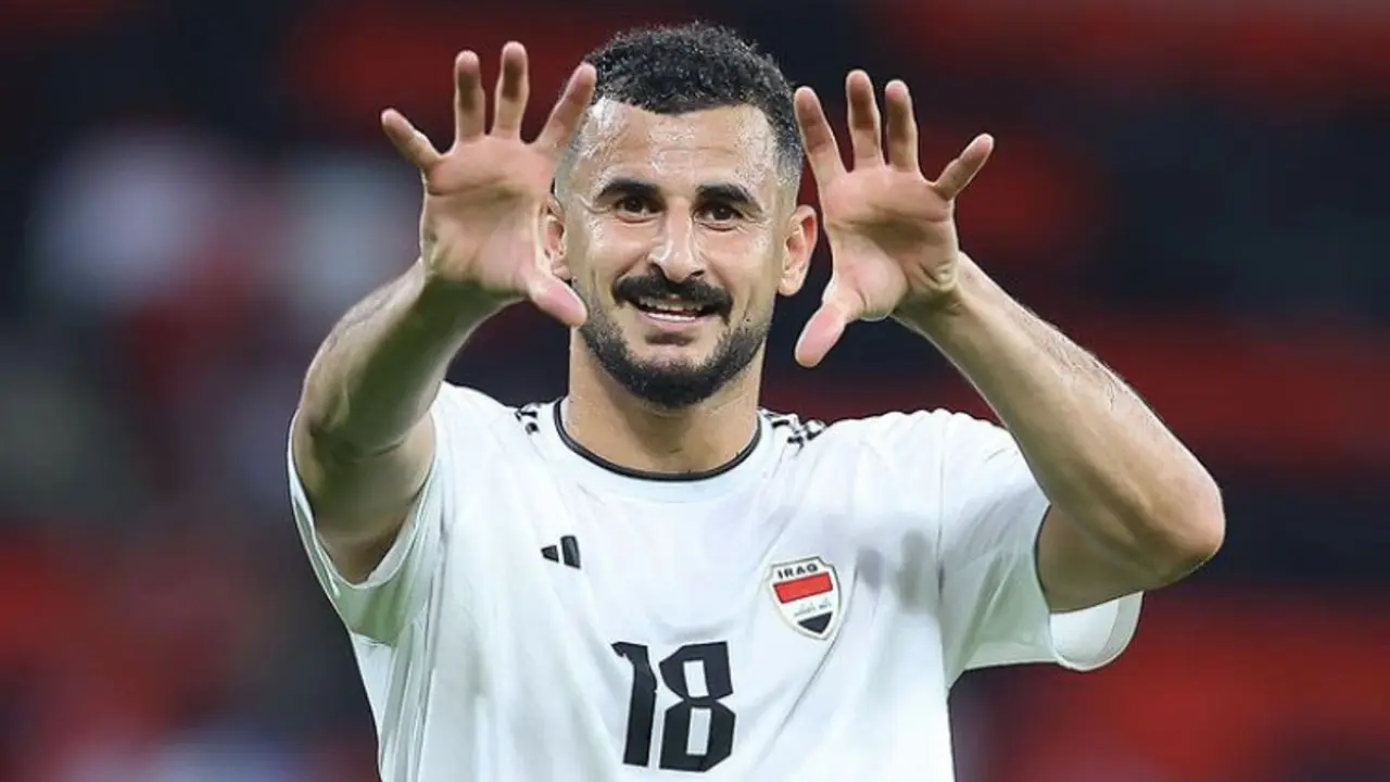 Akibat Cedera, Aymen Hussein Terancam Absen Bela Timnas Irak Di R4 Kualifikasi Piala Dunia 2026 Zona Asia