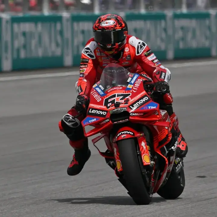 Francesco Bagnaia Gagal Finis di MotoGP Malaysia 2025, Ini Penjelasan dari Michelin