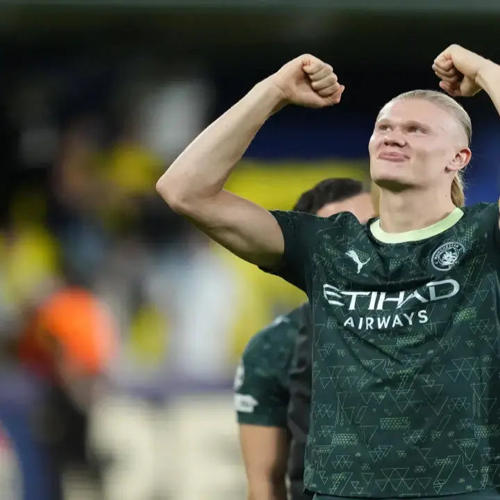 Haaland Bersinar Terang, Manchester City Hancurkan Villarreal di Liga Champions