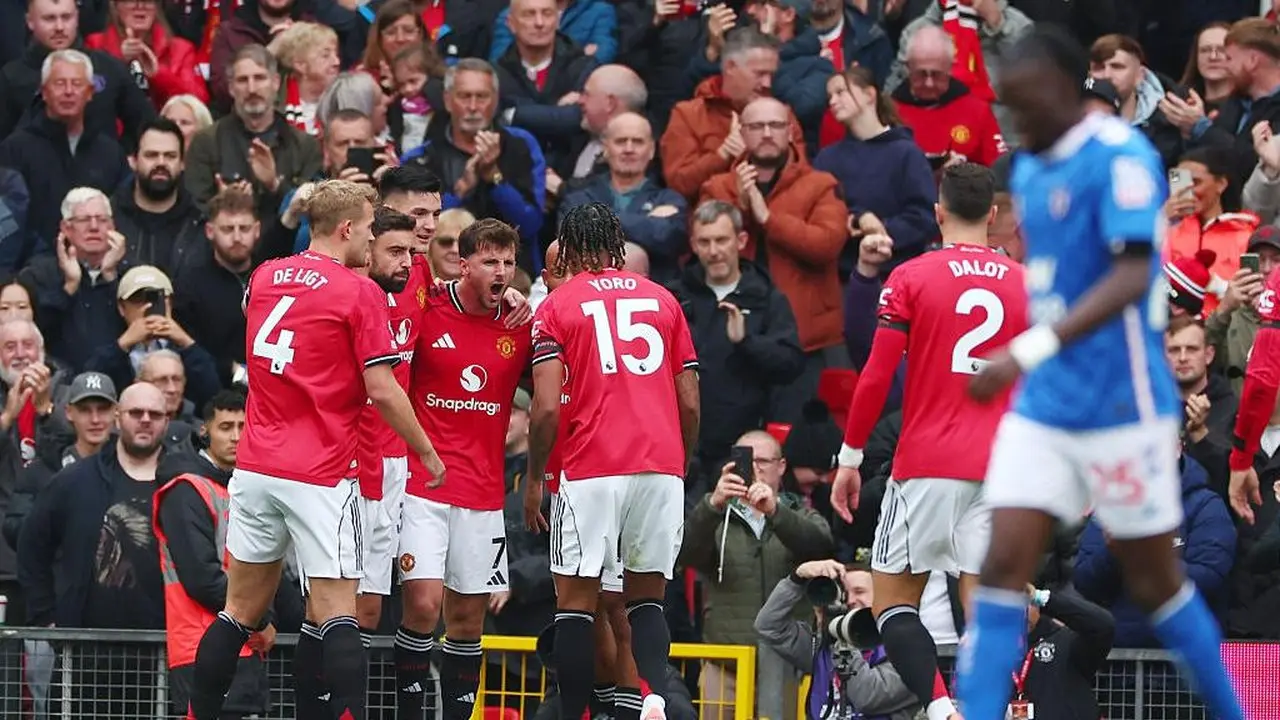 Mu Menang 2 0 Atas Sunderland Mount Dan Sesko Cetak Gol