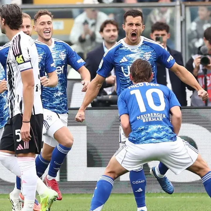 Juventus Tumbang 0-2 dari Como, Rekor 73 Tahun Pecah