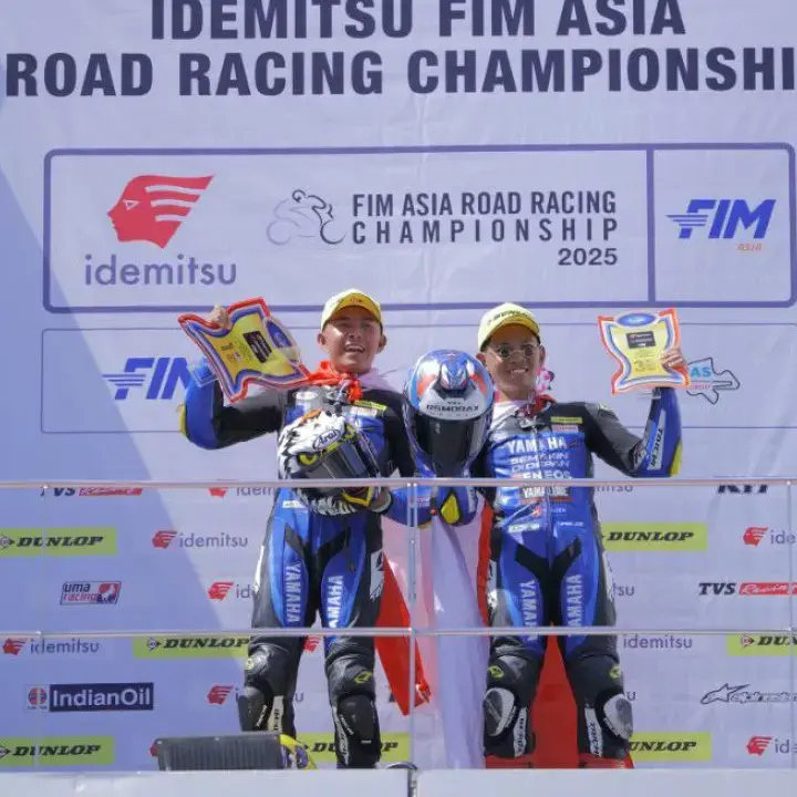 Rookie Yamaha Racing Indonesia Bikin Kejutan, Borong Podium di ARRC Malaysia 2025