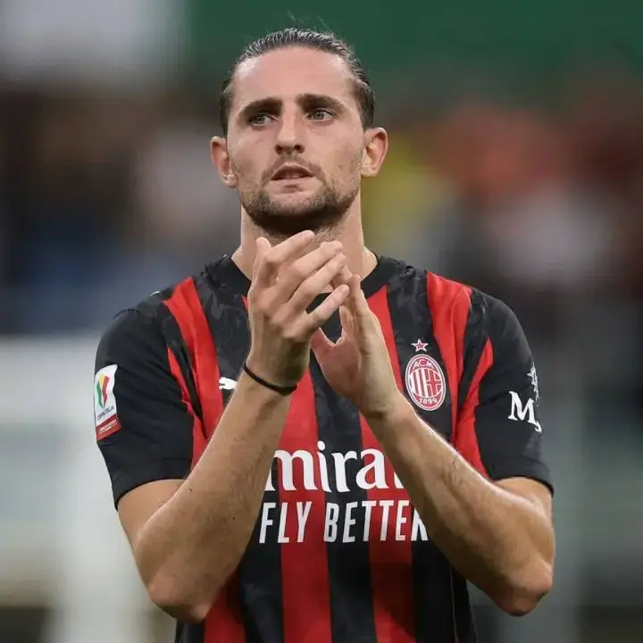 Adrien Rabiot Pulih dan Siap Perkuat AC Milan di Derby della Madonnina Kontra Inter Milan
