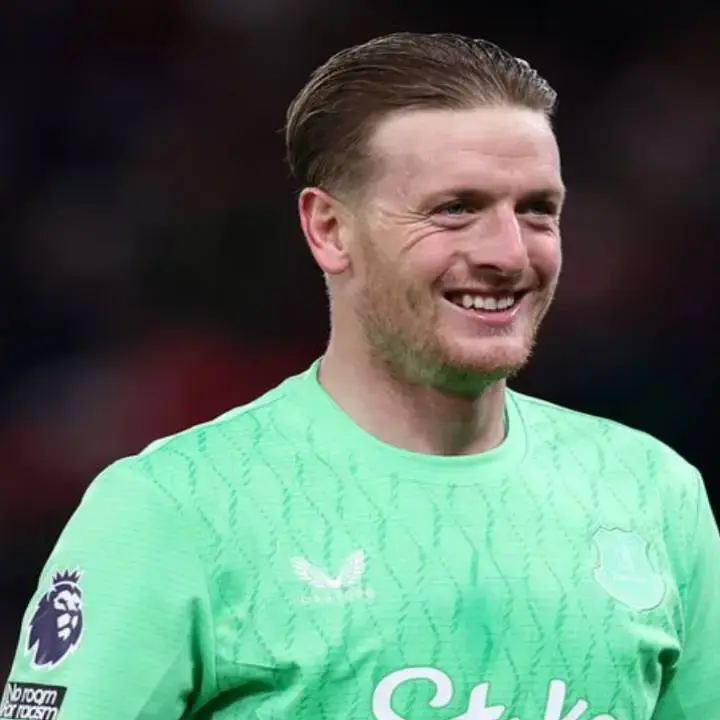 Jordan Pickford Jadi Man of the Match Dalam Kemenangan Everton Atas Manchester United
