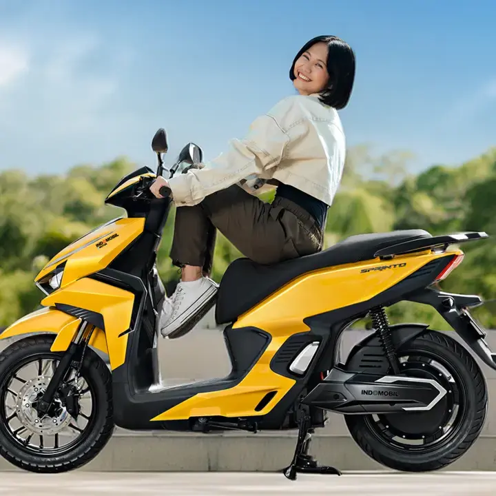 Motor Listrik Sprinto Catat 500 SPK di GJAW 2025, Jadi Salah Satu Model Paling Diminati
