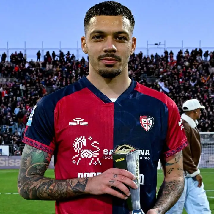 Gol Tunggal Gianluca Gaetano Antar Cagliari Menang Atas AS Roma yang Hanya Bermain dengan 10 Pemain