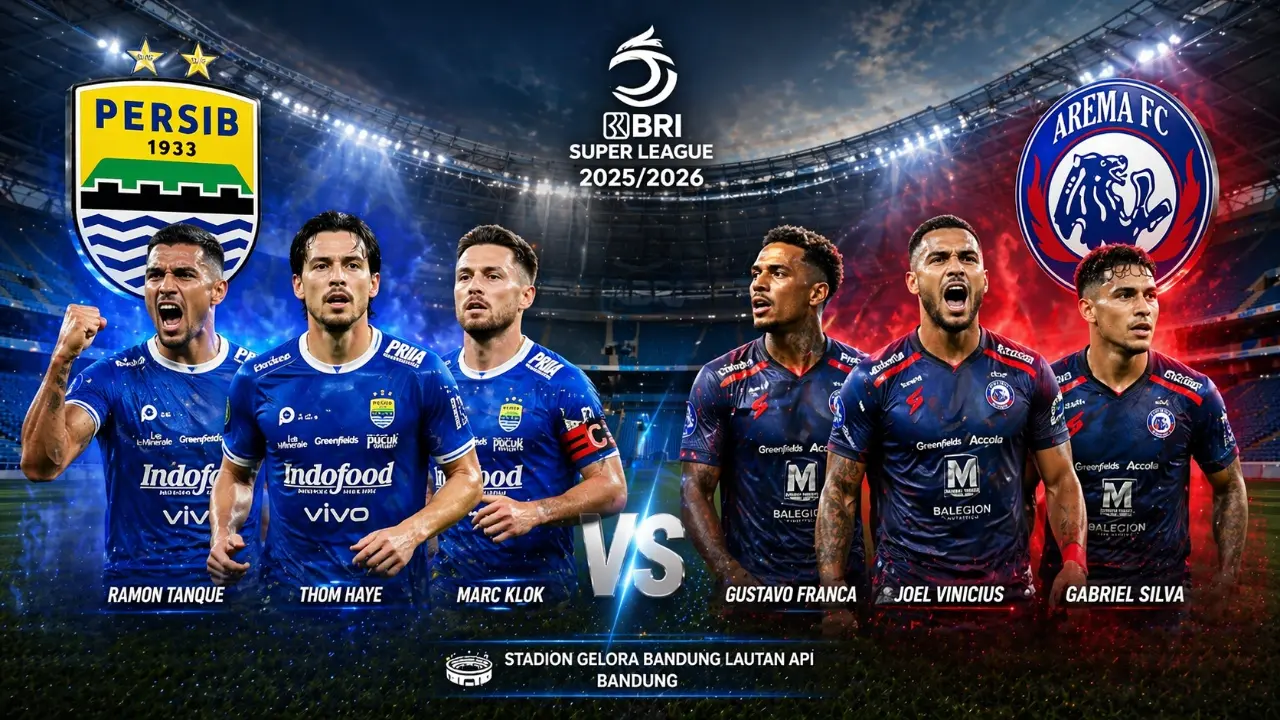 Prediksi Susunan Pemain Persib Bandung Vs Arema Fc Di Laga Penting Bri Super League