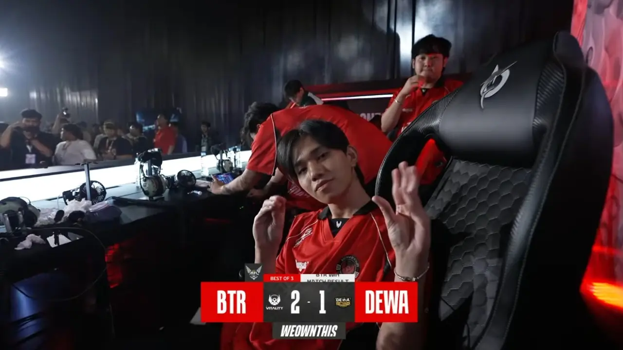 Bigetron by Vitality Comeback Dramatis dan Bungkam Dewa United Esports 2-1 di MPL ID S17 Hari ke-1 Pekan ke-9