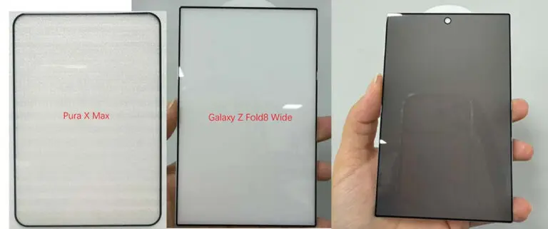 Bocoran Dimensi Samsung Galaxy Z Fold 8 Wide Dibandingkan Huawei Pura X Max