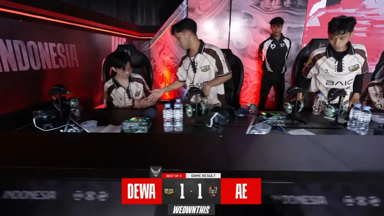 Dewa United Esports Sukses Menyamakan Skor 1-1 Atas Alter Ego Usai Tampil Dominan di Game Kedua MPL ID S17