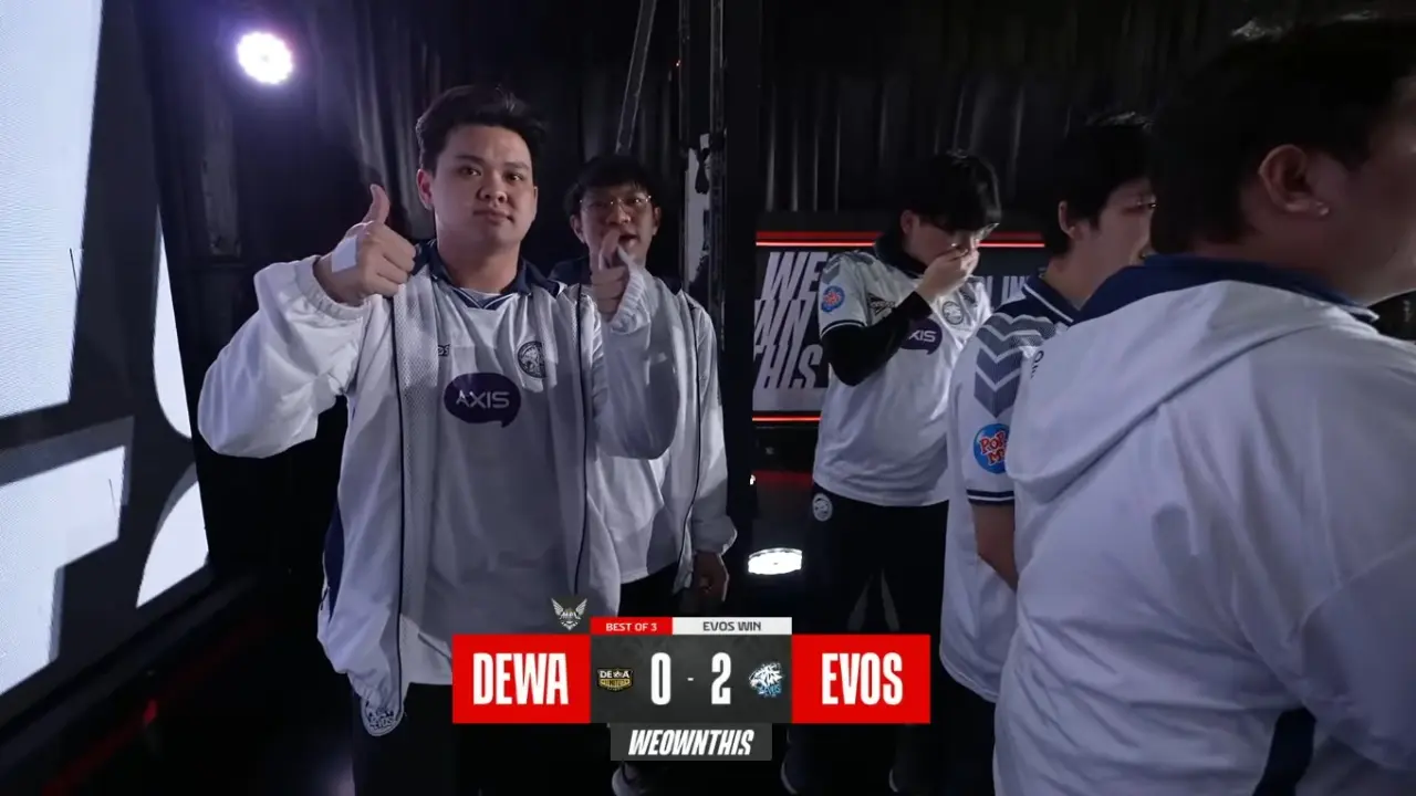 Hasil MPL ID S17 Hari ke-3 Pekan ke-8: EVOS Tumbangkan Dewa United Esports 2-0 dengan Permainan Solid