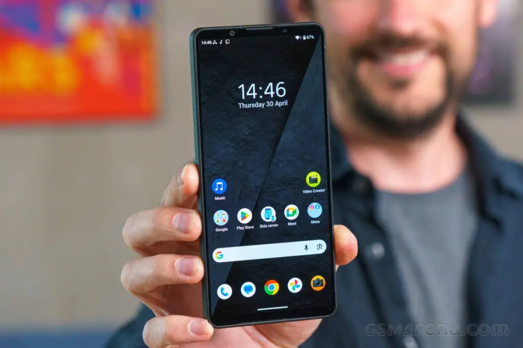 Layar Sony Xperia 1 Viii