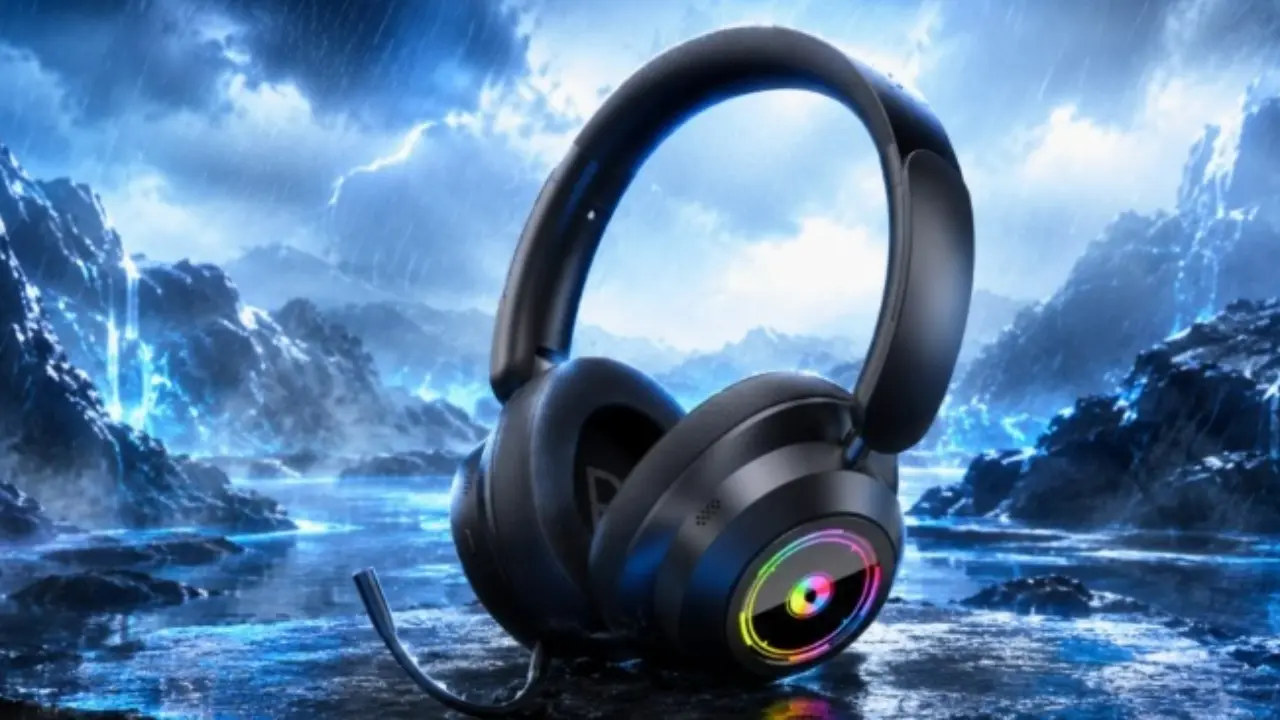 Spesifikasi Lenovo Aurora Gh15 Headset Gaming Terjangkau Dengan Baterai 1 000 Mah Cocok Untuk Gamer