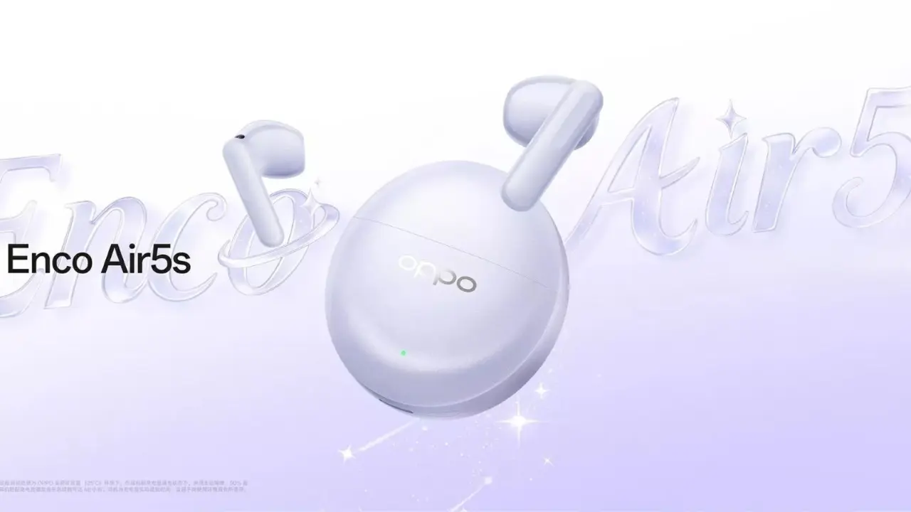 TWS OPPO Enco Air 5s Resmi Hadir, Usung Desain Tanpa Ear Tip ala AirPods 4 dan Suara Jernih
