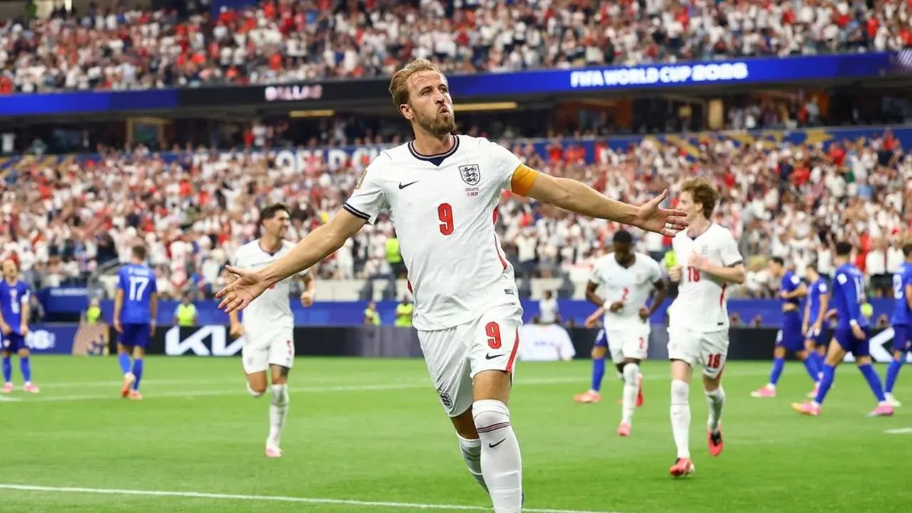 Harry Kane Cetak Dua Gol, Inggris Libas Kroasia 4-2 di Arlington