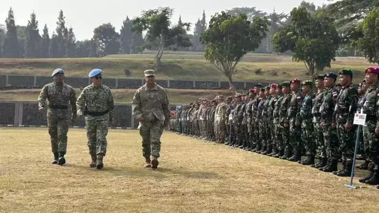 700 Tentara dari 22 Negara Latihan Perdamaian di Bogor