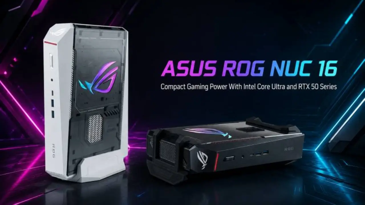Asus Rog Nuc 16 Versi Intel Core Ultra 7 Dan Geforce Rtx 5060 Resmi Hadir Harga Lebih Terjangkau Untuk Gamer
