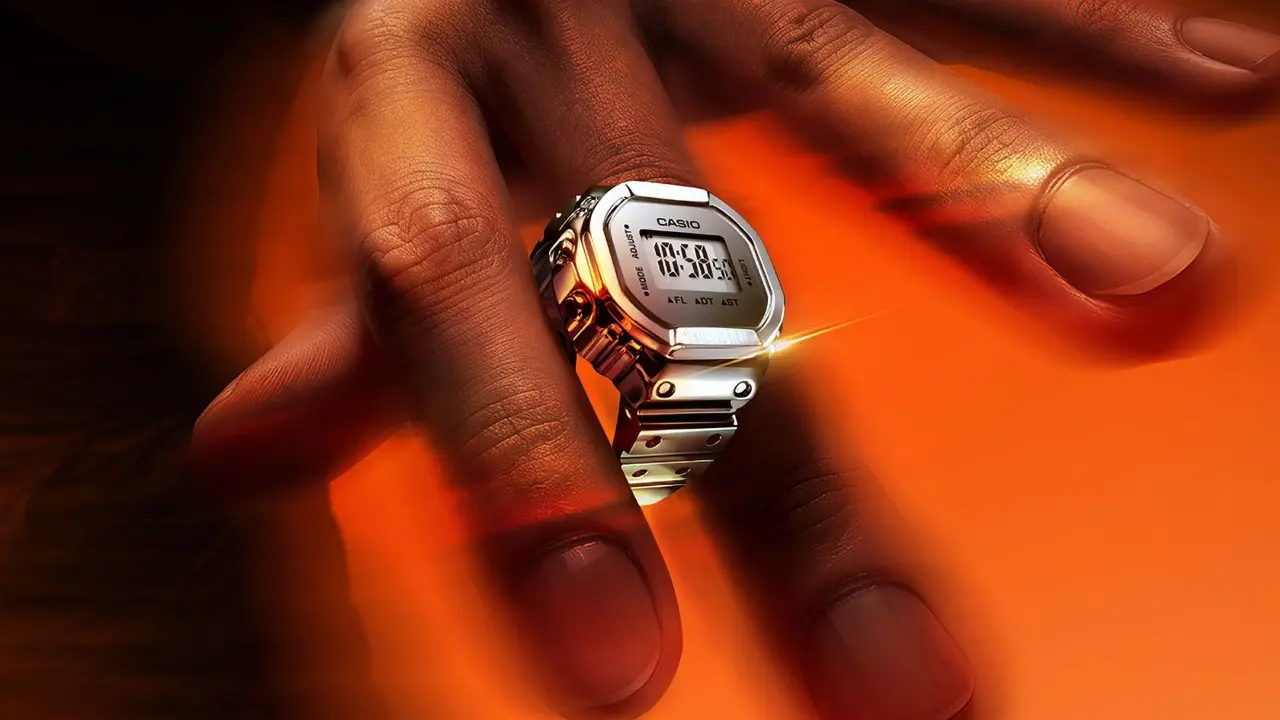 Casio Crw H001m 8 Smart Ring Bergaya Jam Digital Mini Dengan Sensor Kesehatan Lengkap Dan Baterai Awet