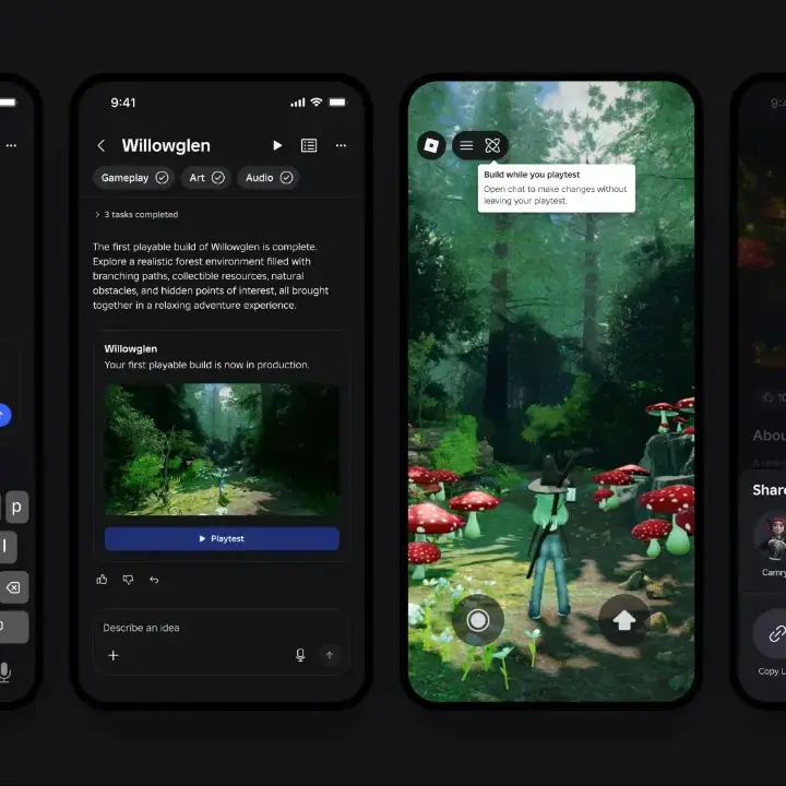 Roblox Hadirkan Fitur Build Berbasis AI, Pengguna Kini Bisa Membuat Game Langsung dari HP