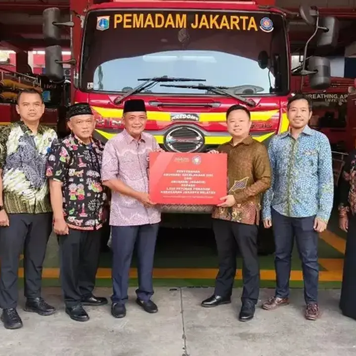 Asuransi Jagadiri Berikan Perlindungan Finansial Gratis untuk 1.016 Petugas Damkar Jakarta Selatan