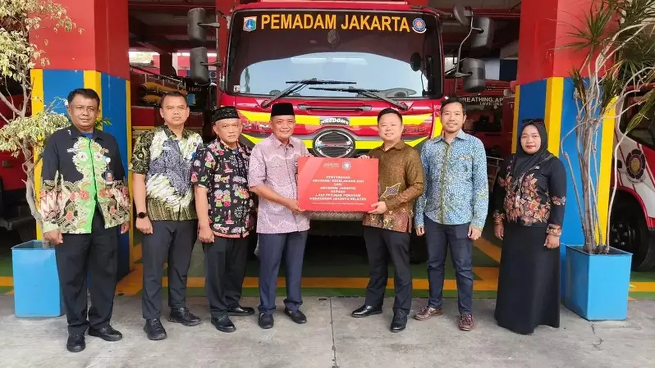 Asuransi Jagadiri Berikan Perlindungan Finansial Gratis untuk 1.016 Petugas Damkar Jakarta Selatan