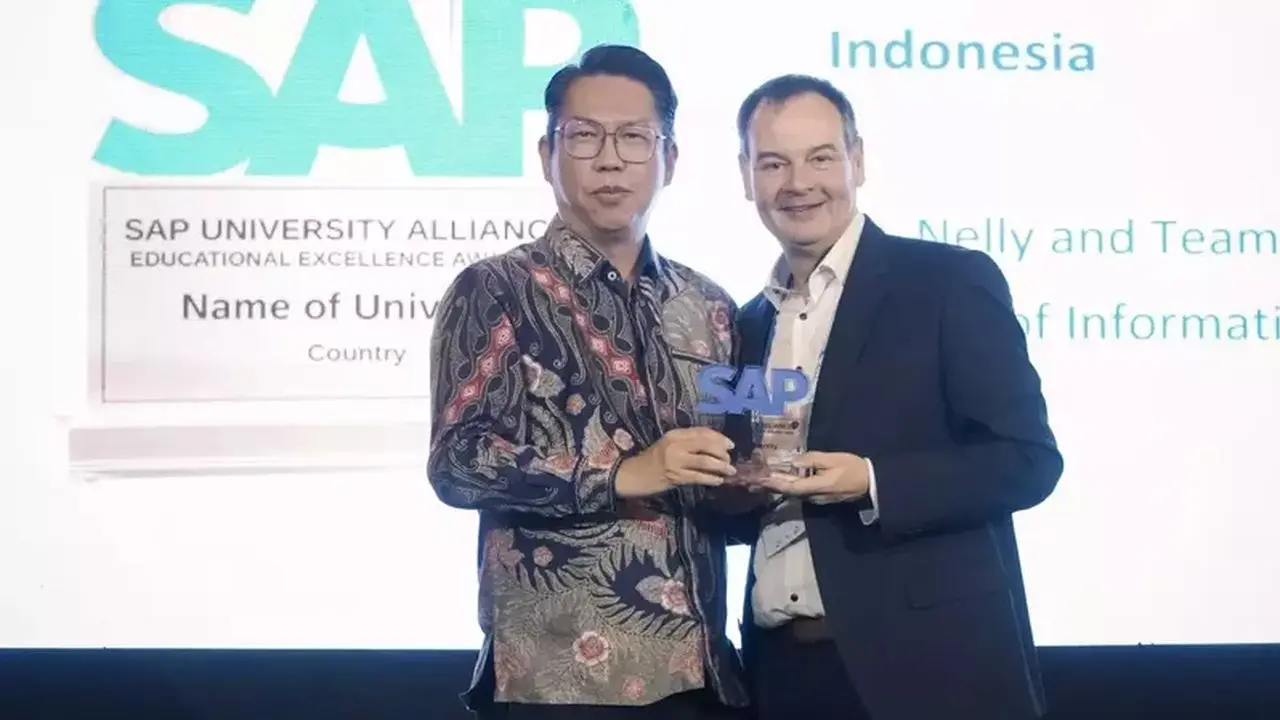 BINUS University Raih 3 Penghargaan Internasional dari SAP