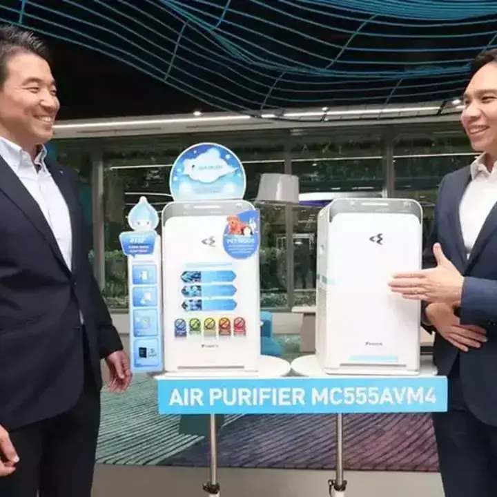 Daikin Hadirkan Air Purifier MC555AVMA, Solusi Udara Sehat di Rumah