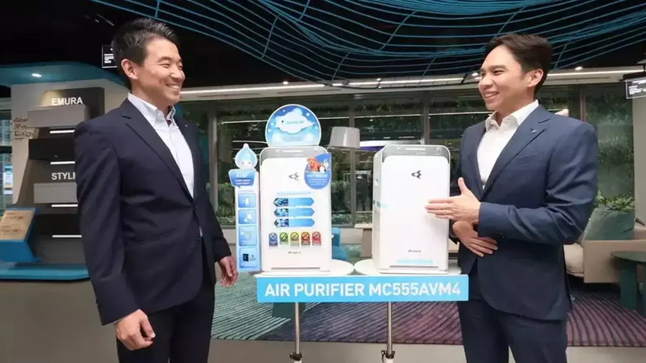 Daikin Hadirkan Air Purifier MC555AVMA, Solusi Udara Sehat di Rumah
