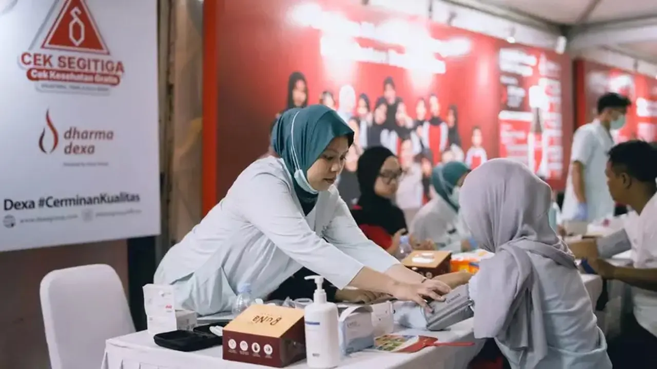 Dexa Medica Jangkau 16.500 Warga Lewat Program Cek Kesehatan Segitiga Gratis