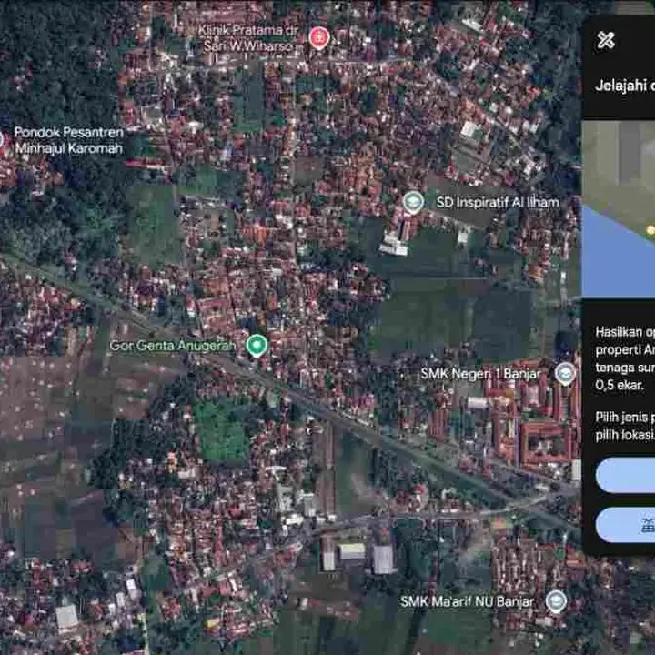Google Earth Hadirkan AI untuk Visualisasi Peta Interaktif Berbasis Teks