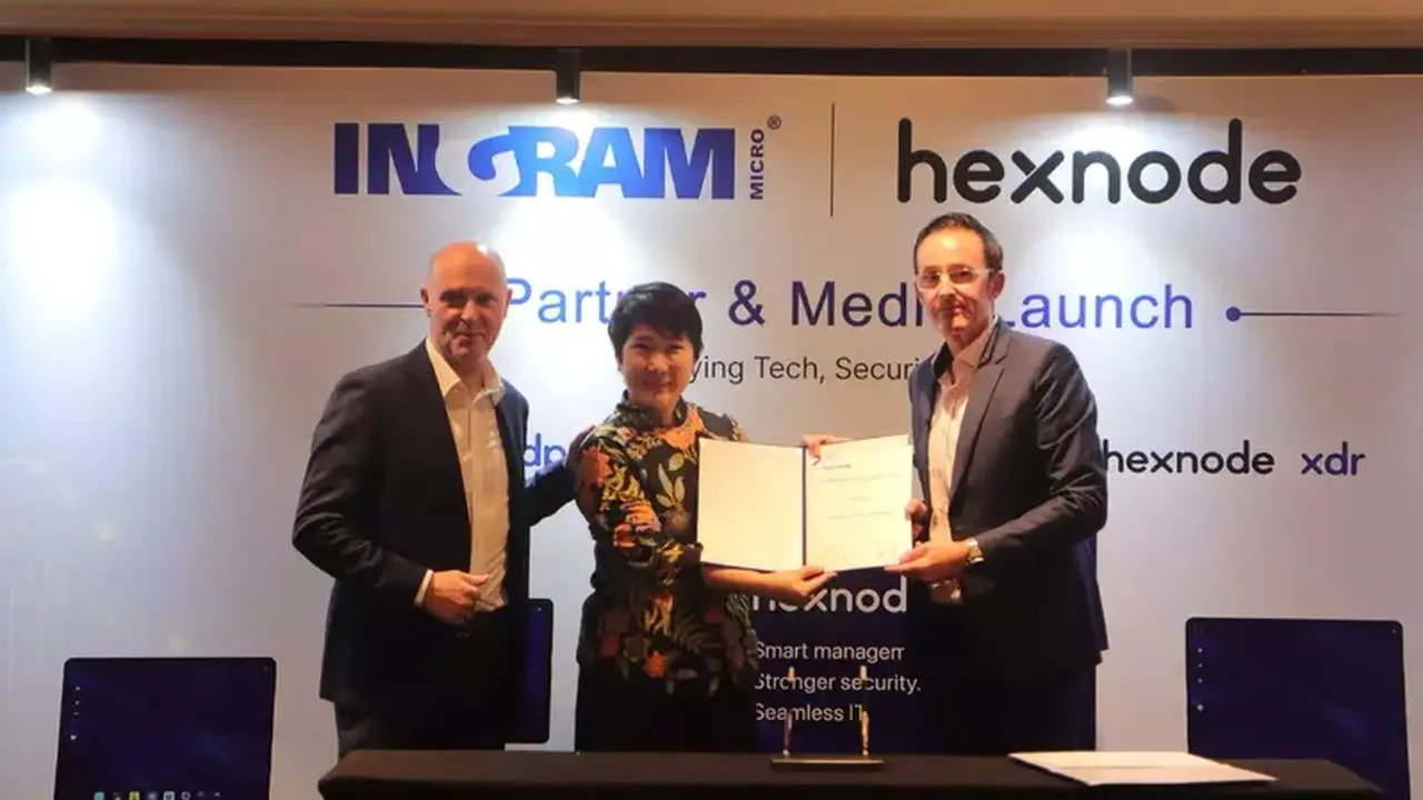 Hexnode Perkuat Keamanan Siber Indonesia Lewat Kemitraan dengan Ingram Micro
