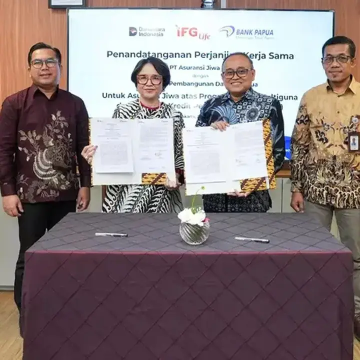 IFG Life Jalin Kemitraan dengan Bank Papua Berikan Perlindungan Asuransi Jiwa