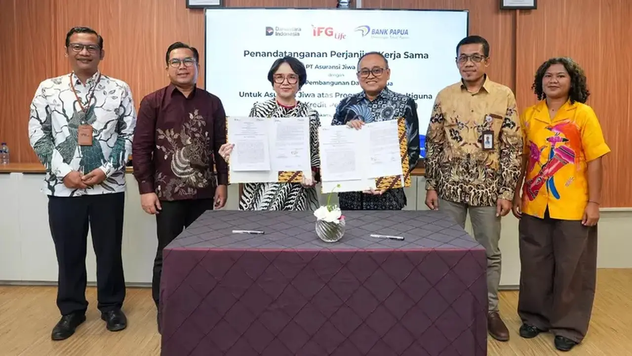 IFG Life Jalin Kemitraan dengan Bank Papua Berikan Perlindungan Asuransi Jiwa
