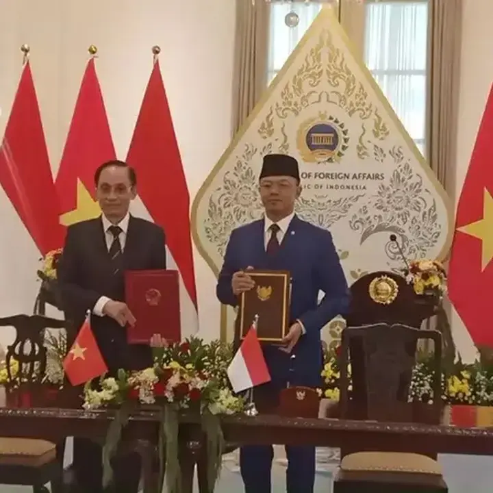 Indonesia dan Vietnam Tandatangani Rencana Aksi Kemitraan Strategis 2026–2031