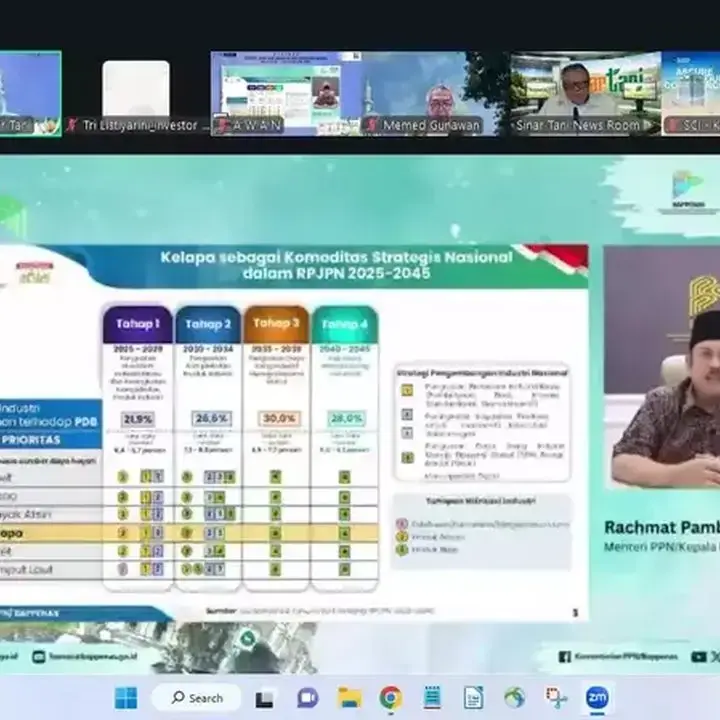 Indonesia Pacu Hilirisasi Kelapa untuk Jadi Eksportir Utama Produk Turunan