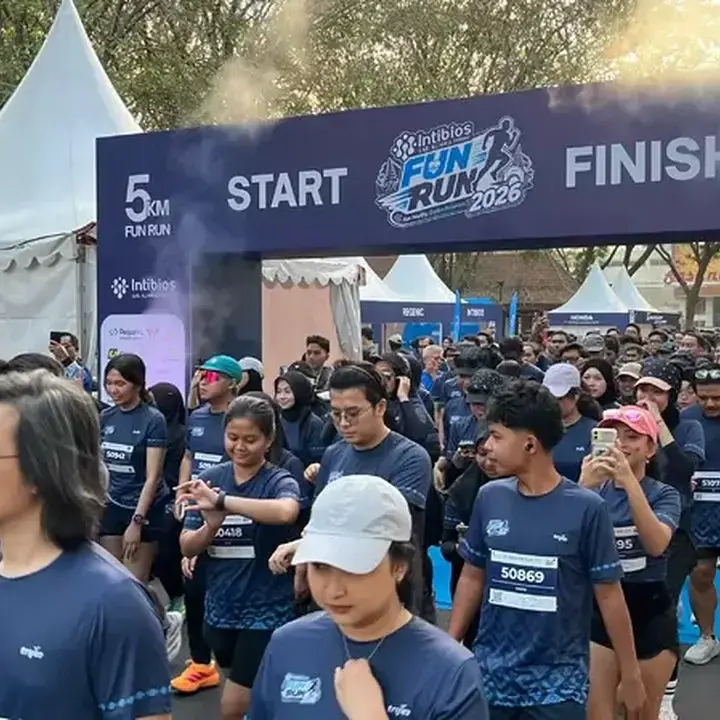 Intibios Fun Run 2026: 2.500 Pelari Kampanyekan Gerak Sehat di TMII