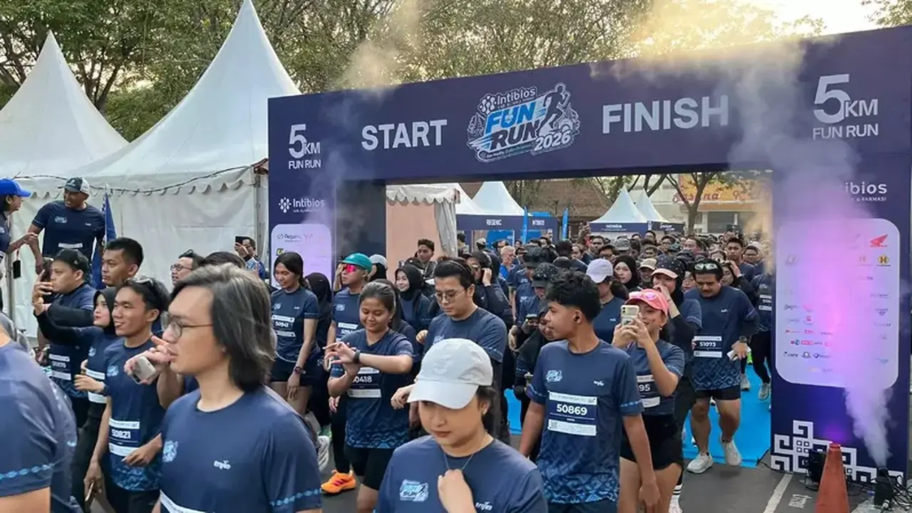 Intibios Fun Run 2026: 2.500 Pelari Kampanyekan Gerak Sehat di TMII