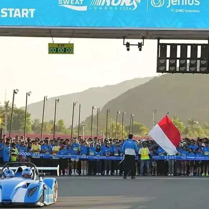 Jenius dan Make-A-Wish Ajak Pelari Ubah Langkah Jadi Donasi di POCARI SWEAT Run 2026