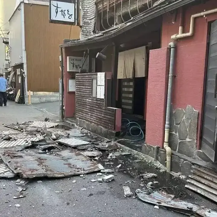 Jepang Diguncang Gempa M7,1, Bangunan Roboh dan Listrik Padam di Kumamoto