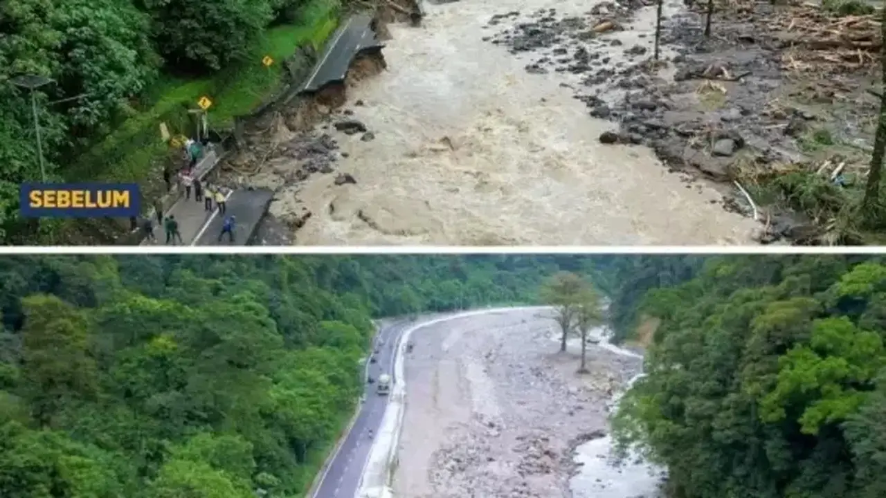 Konektivitas Padang-Bukittinggi Pulih Penuh Usai Bencana Lembah Anai