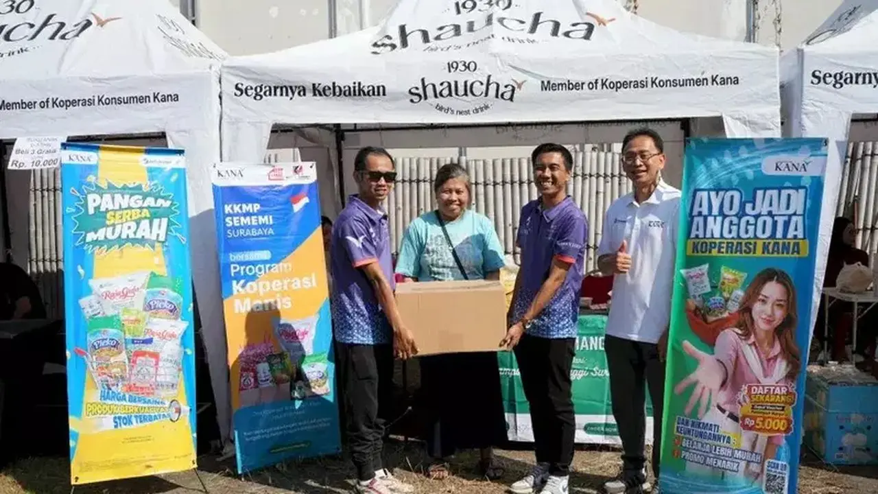 Pesta Rakyat Kana Satukan Koperasi, UMKM, dan Warga di Sidoarjo