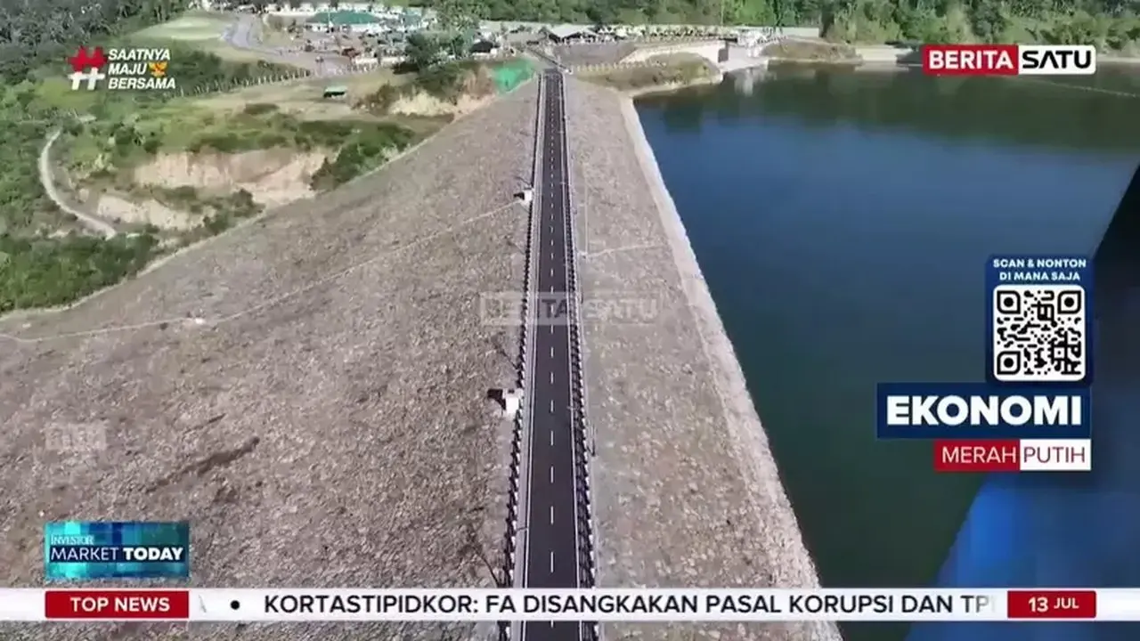 Prabowo Hadiri Harkopnas Ke-79 dan Resmikan Lima Bendungan Untuk Ketahanan Pangan