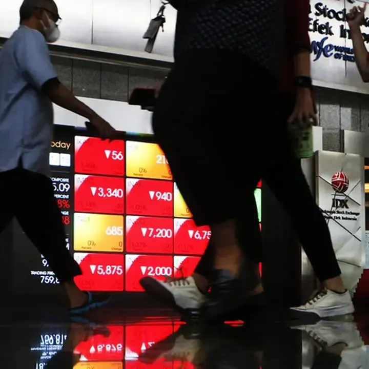 Saham LQ45 dan Top Gainers Melonjak di Tengah Pelemahan IHSG