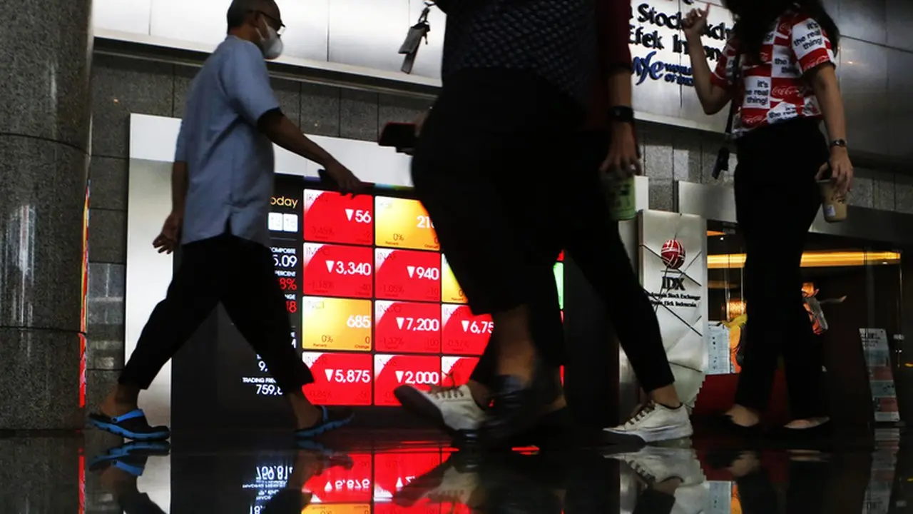 Saham LQ45 dan Top Gainers Melonjak di Tengah Pelemahan IHSG