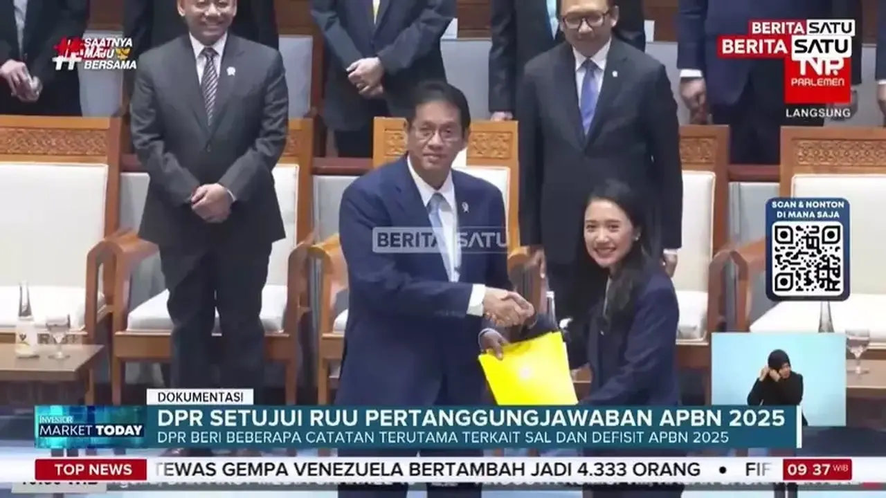 Sepakati Pembahasan RUU APBN 2025, Delapan Fraksi Soroti Defisit dan Pengelolaan SAL