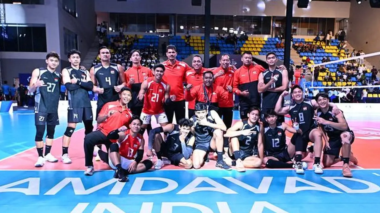 Timnas Voli Putra Indonesia Mulai SEA V Cup 2026 Lawan Kamboja 16 Juli