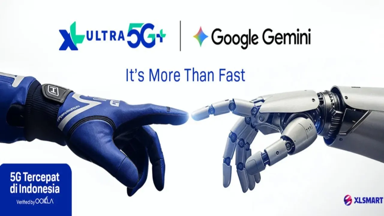 XL Ultra 5G+ Resmi Meluncur, Tawarkan Paket Internet Plus Akses Google Gemini