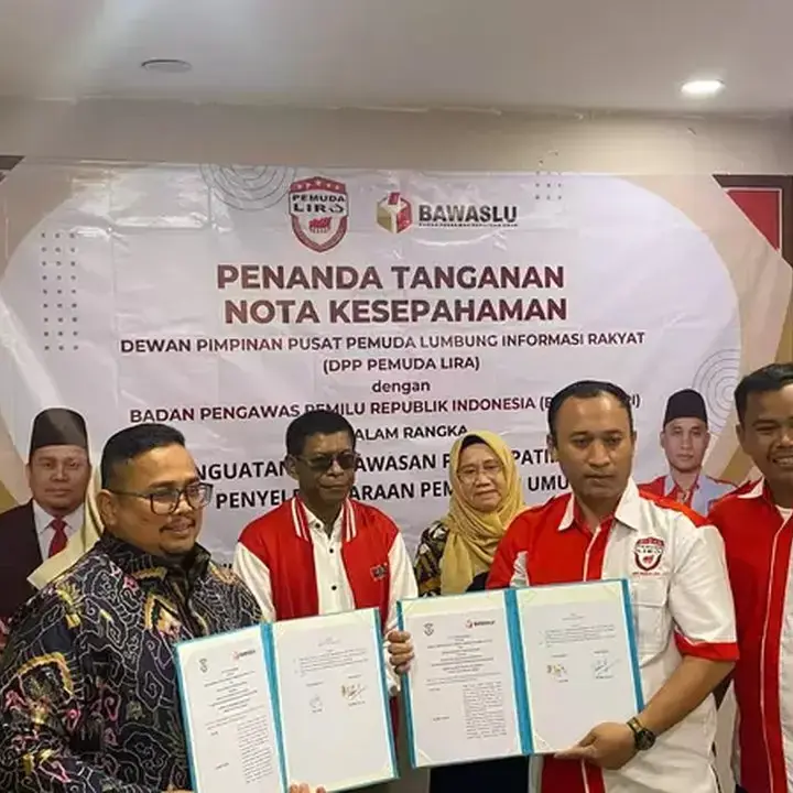 Bawaslu dan Pemuda LIRA Bersinergi Siapkan 1.000 Relawan Pengawas Pemilu 2029